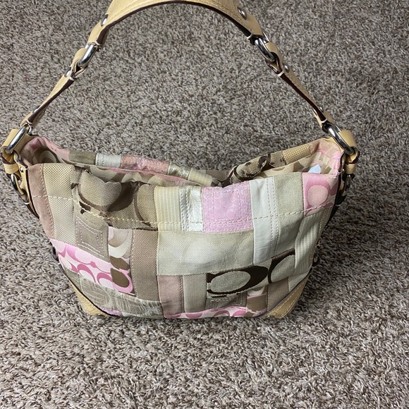 COACH Patchwork Signature Canvas & Leather Tote - Picture 2 of 9